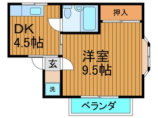 ハイツ松風の物件間取画像